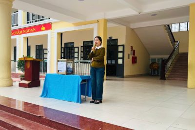 TRƯỜNG TH NAM HOA TỔ CHỨC QUYÊN GÓP ỦNG HỘ ĐỒNG BÀO BỊ ẢNH HƯỞNG BỞI THIÊN TAI, LŨ LỤT